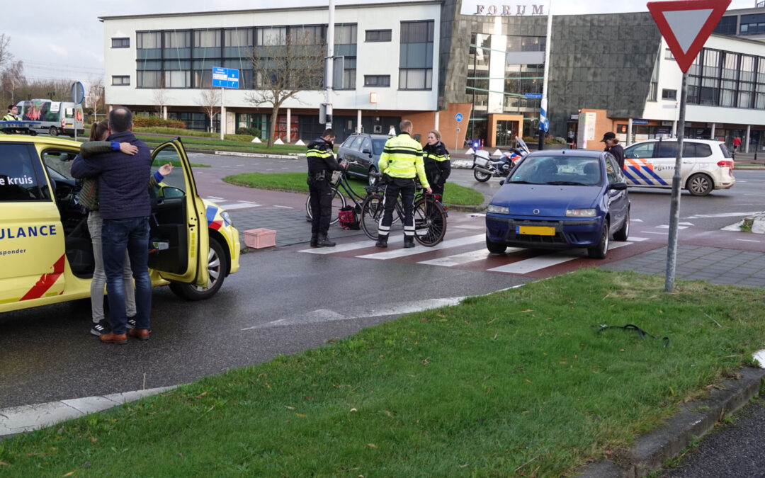 Meisje aangereden op fietspad
