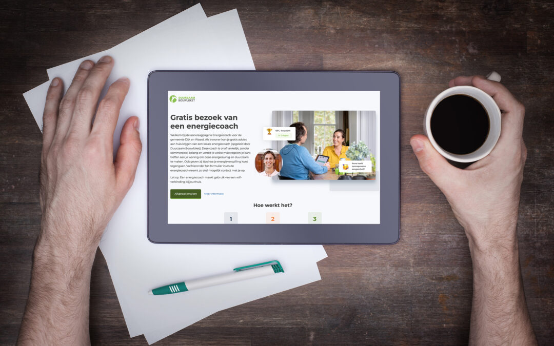 Energiecoach helpt Dijk en Waarders energie besparen