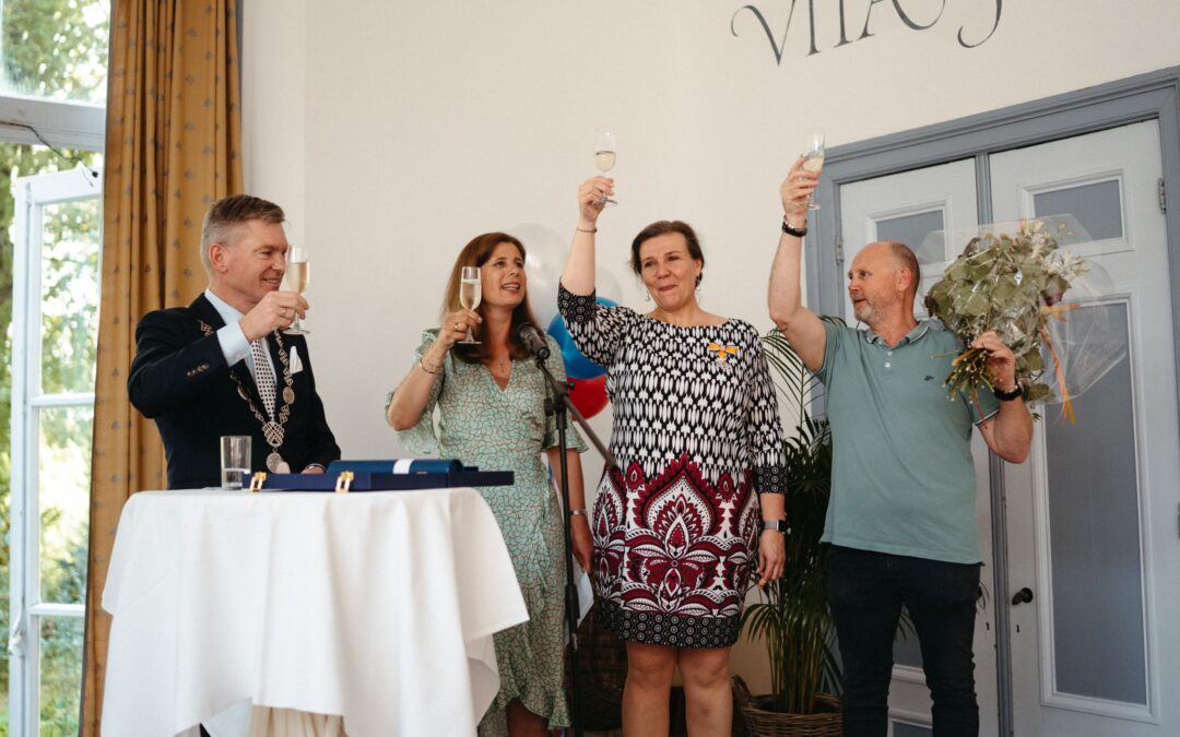 Dijk en Waarder benoemd tot Ridder in de Orde van Oranje-Nassau