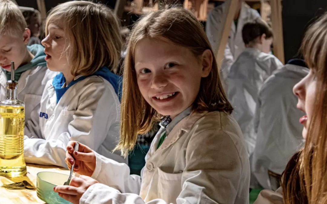 PROEFLAB TIJDENS DE VOORJAARSVAKANTIE IN MUSEUM BROEKERVEILING