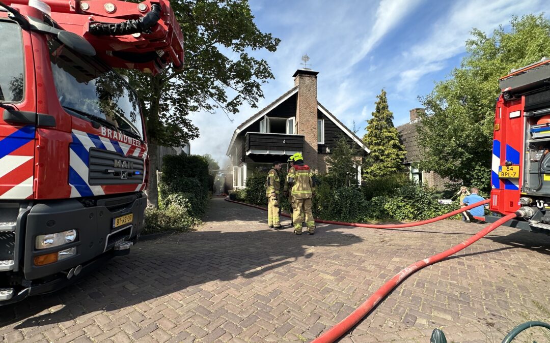 Brand woning Sint Pancras