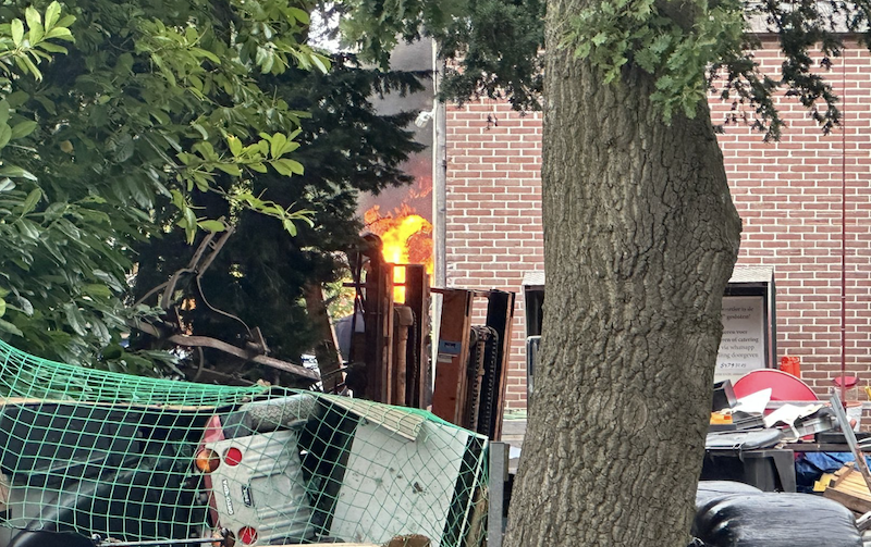 Brand Twuijverweg Sint Pancras