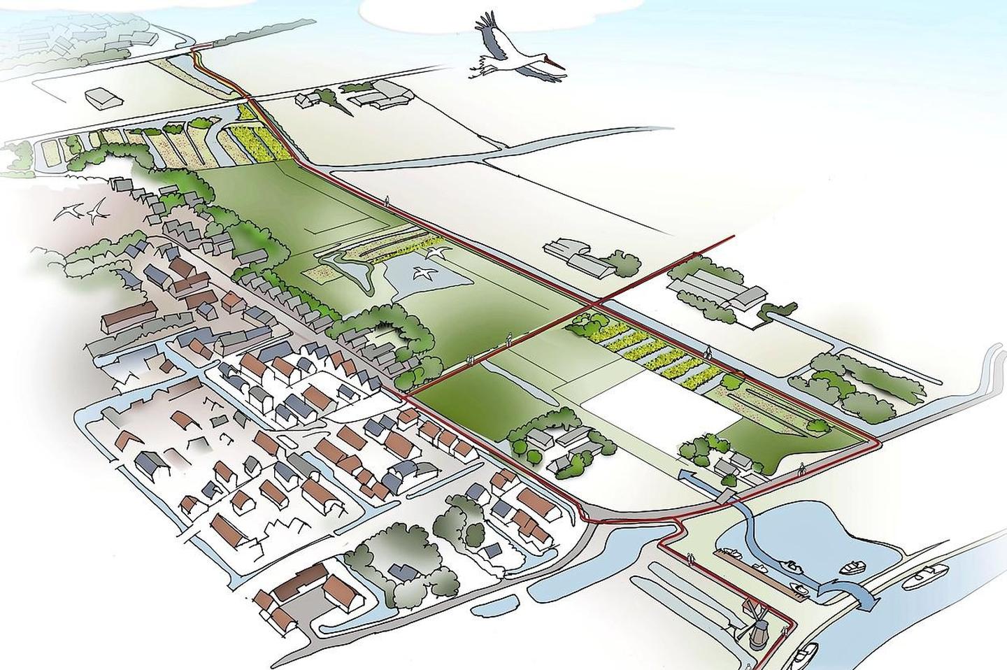 © Illustratie Recreatieschap Geestmerambacht