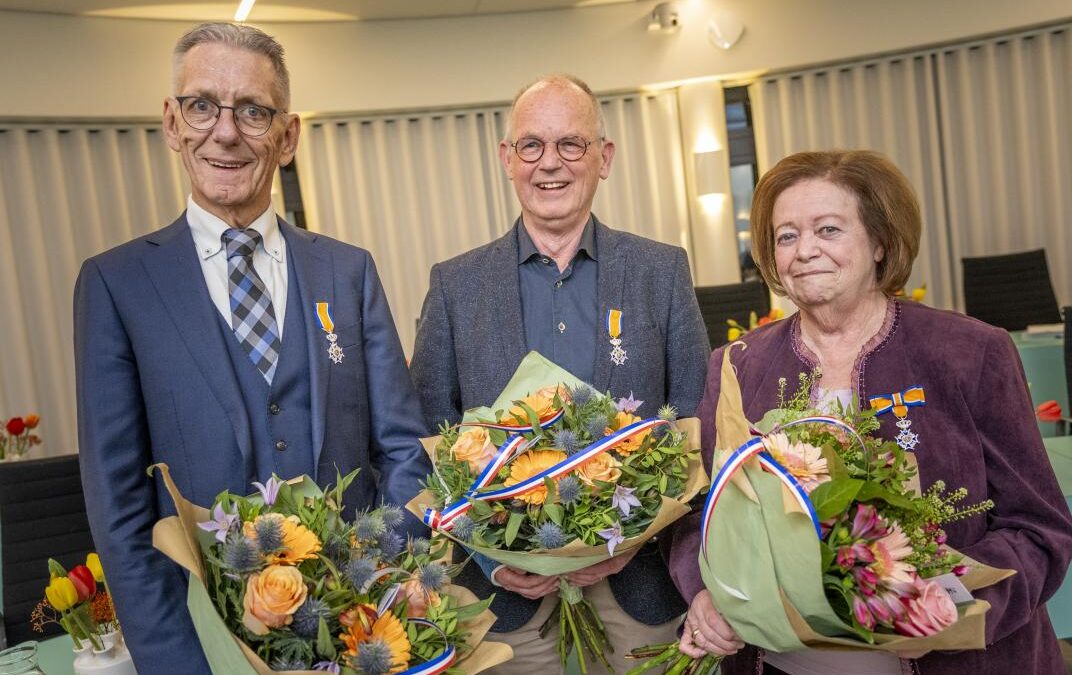 Koninklijke onderscheiding voor vertrekkende raadsleden